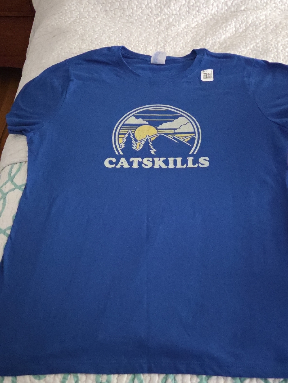 Catskills Graphic Blue Tee